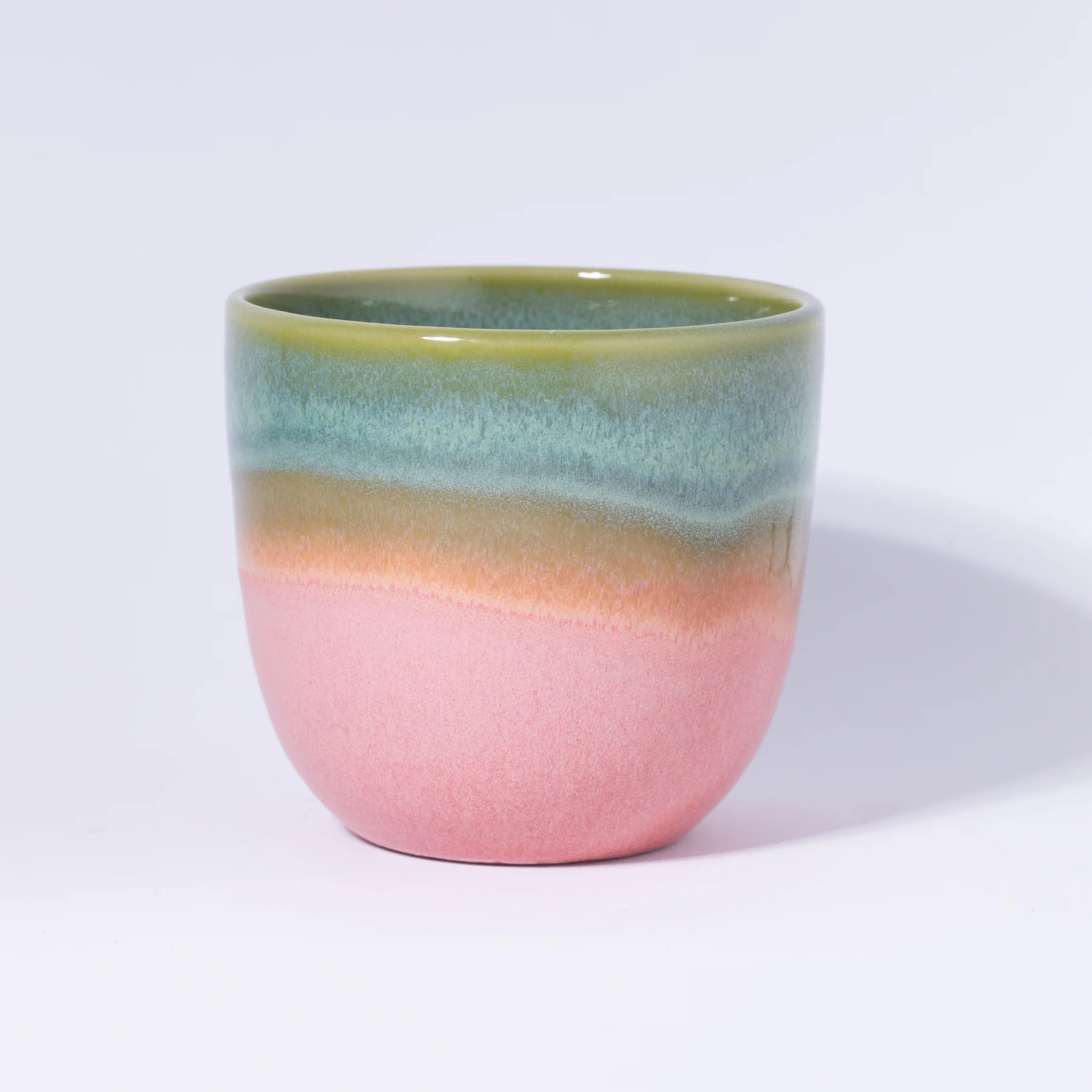 Cup - Gradient - Green / Pink - collab zürich