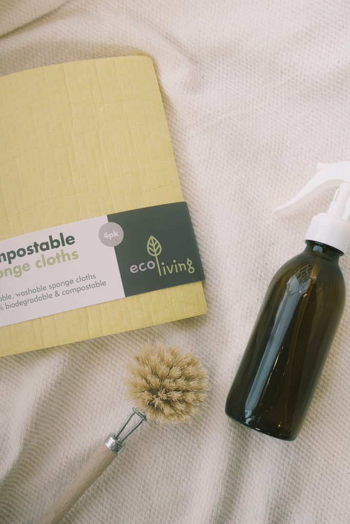 compostable cleaning cloth - set of 4 - collab zürich