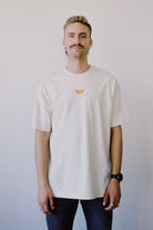 Unisex Boxy T-Shirt - hüt hani nöd so lust - Natural - collab zürich