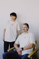 Unisex Boxy T-Shirt - hüt hani nöd so lust - Natural - collab zürich