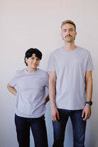 Unisex T-Shirt - hüt hani nöd so lust - Pale Lilac - collab zürich