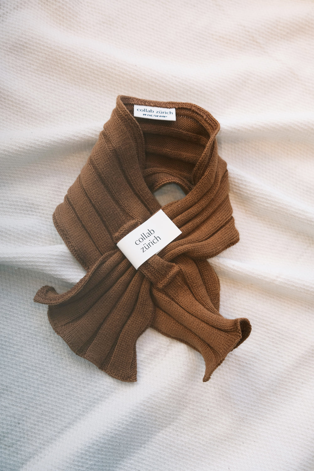 baby - neck warmer - rust - collab zürich