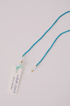 brülle bändeli / glasses necklace - shiny beads - collab zürich