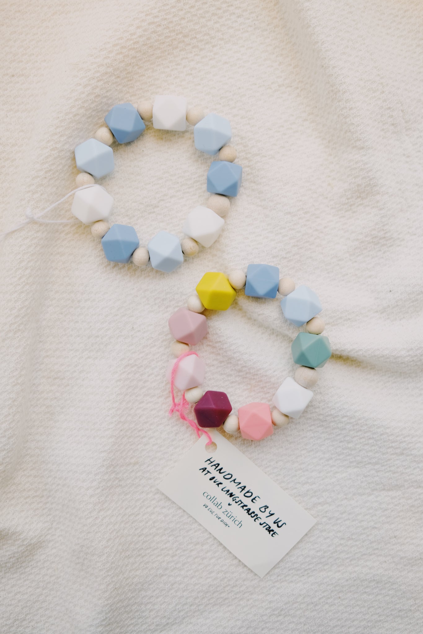 Beissring / Teething Ring - Happy Beads - collab zürich