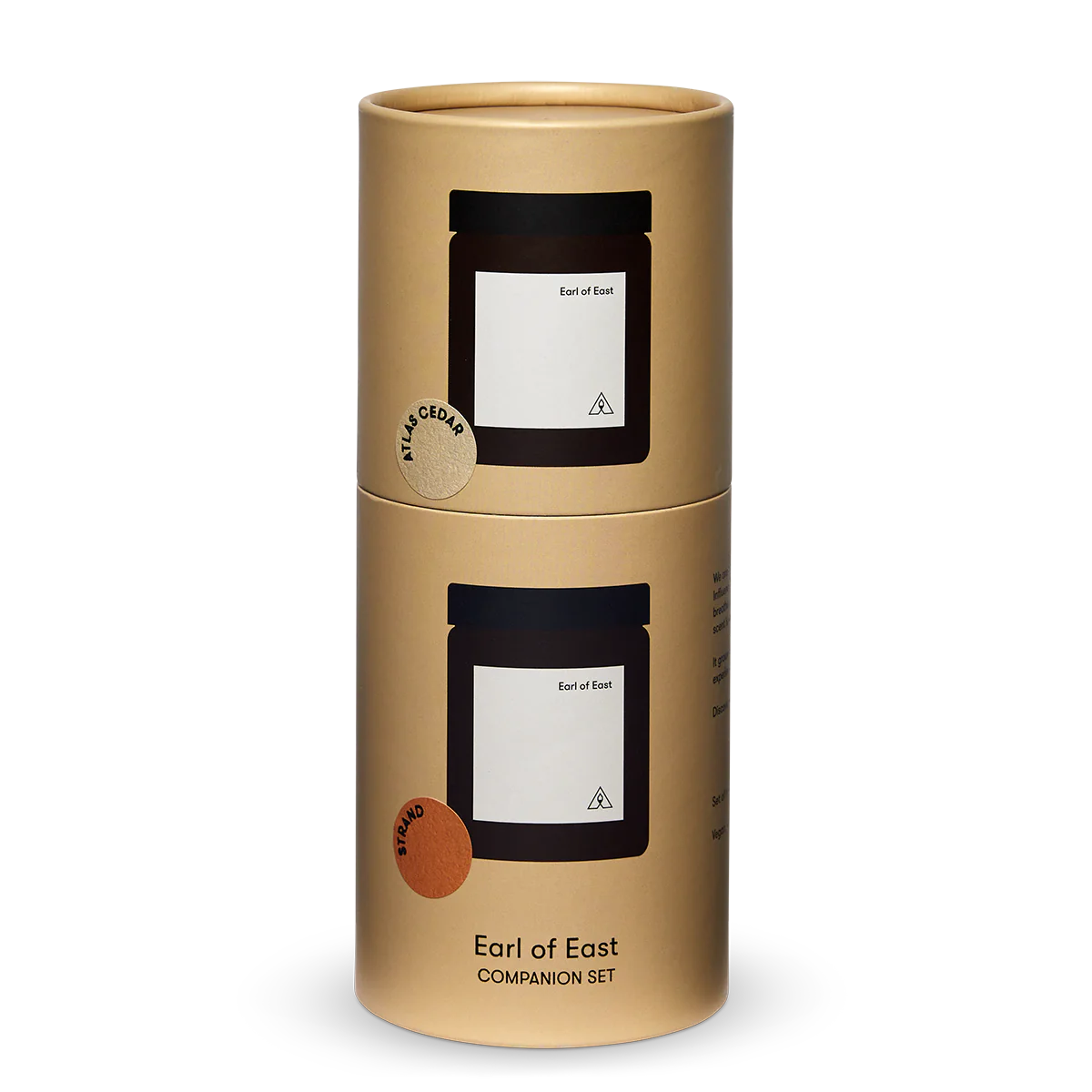 scented candle set - companion - grounding - collab zürich