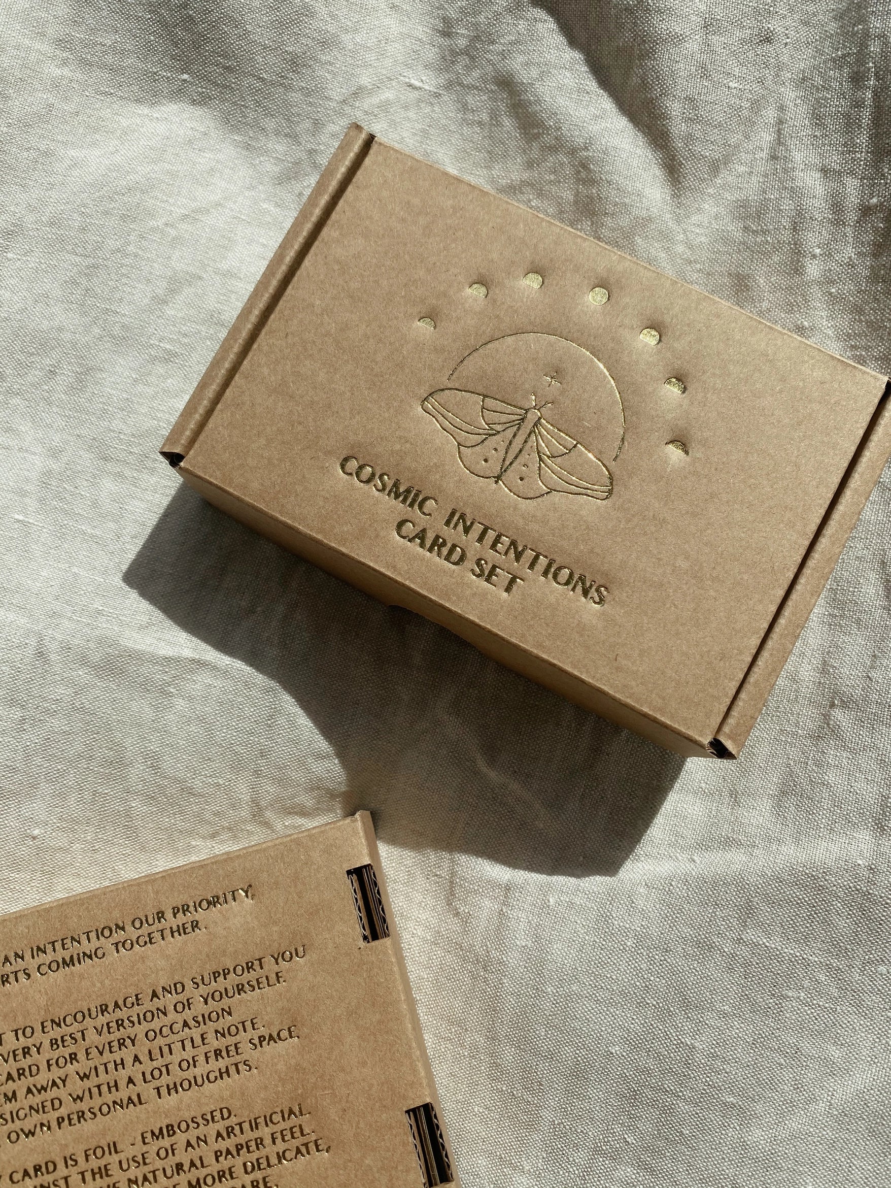 mini card set - cosmic intentions gold edition - collab zürich
