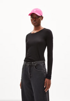 cotton longsleeve - enricaa - black - collab zürich