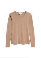 cotton longsleeve - enricaa - cinnamon dust - collab zürich