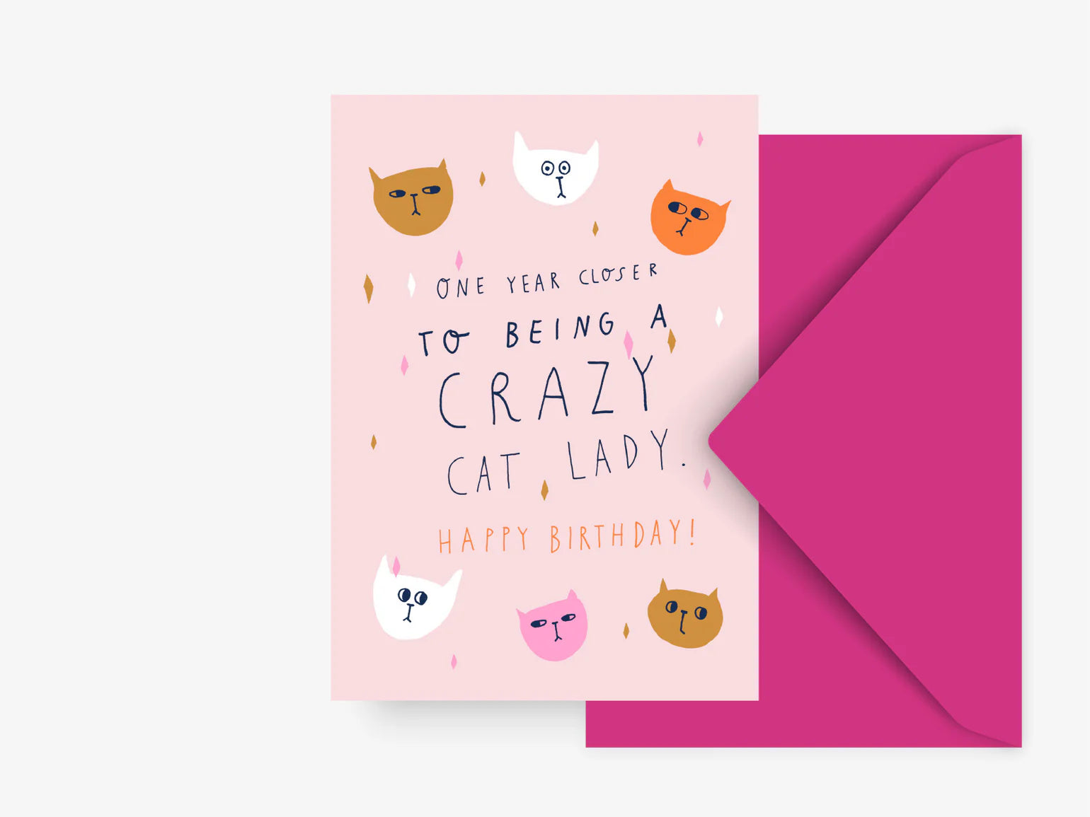 card - crazy cat lady - collab zürich