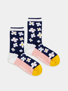 Women Socks - Floral Night - collab zürich