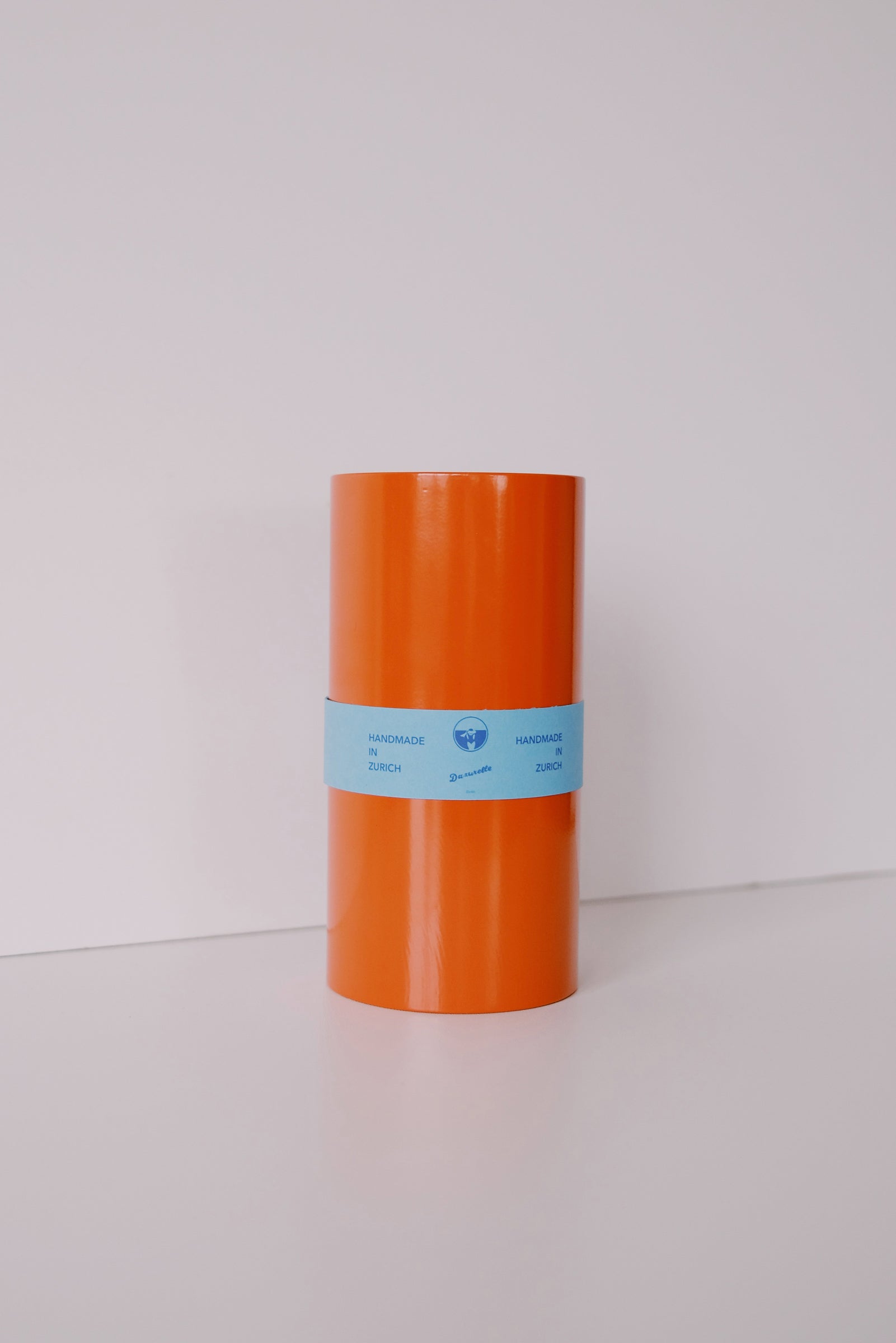 Stainless Steel Vase - Orange - collab zürich