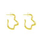 earrings - dent - gold - collab zürich