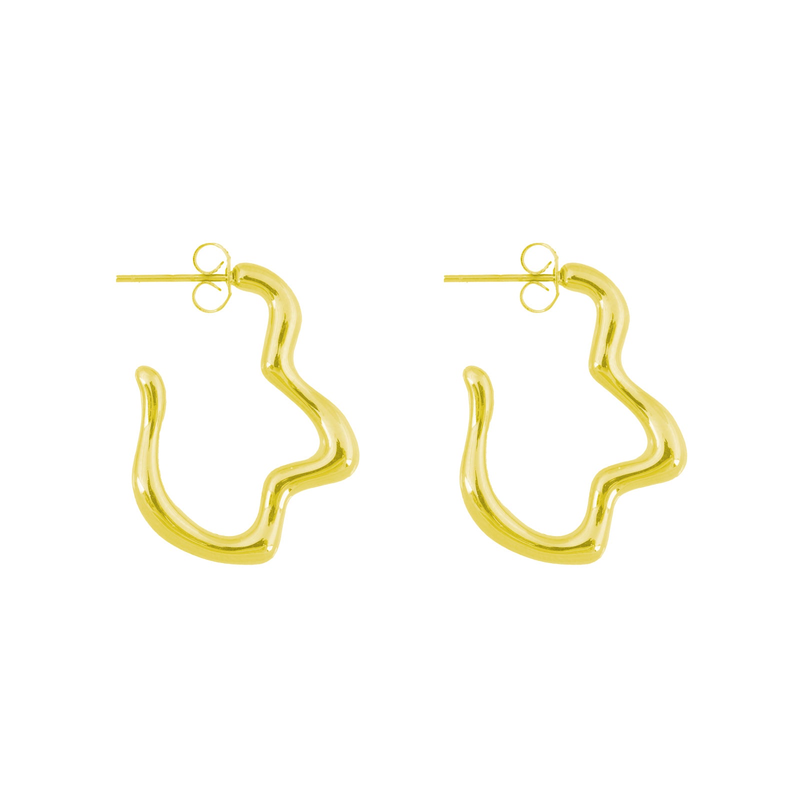 earrings - dent - gold - collab zürich