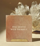 Mini Postcard - Stay Gentle With Yourself - collab zürich