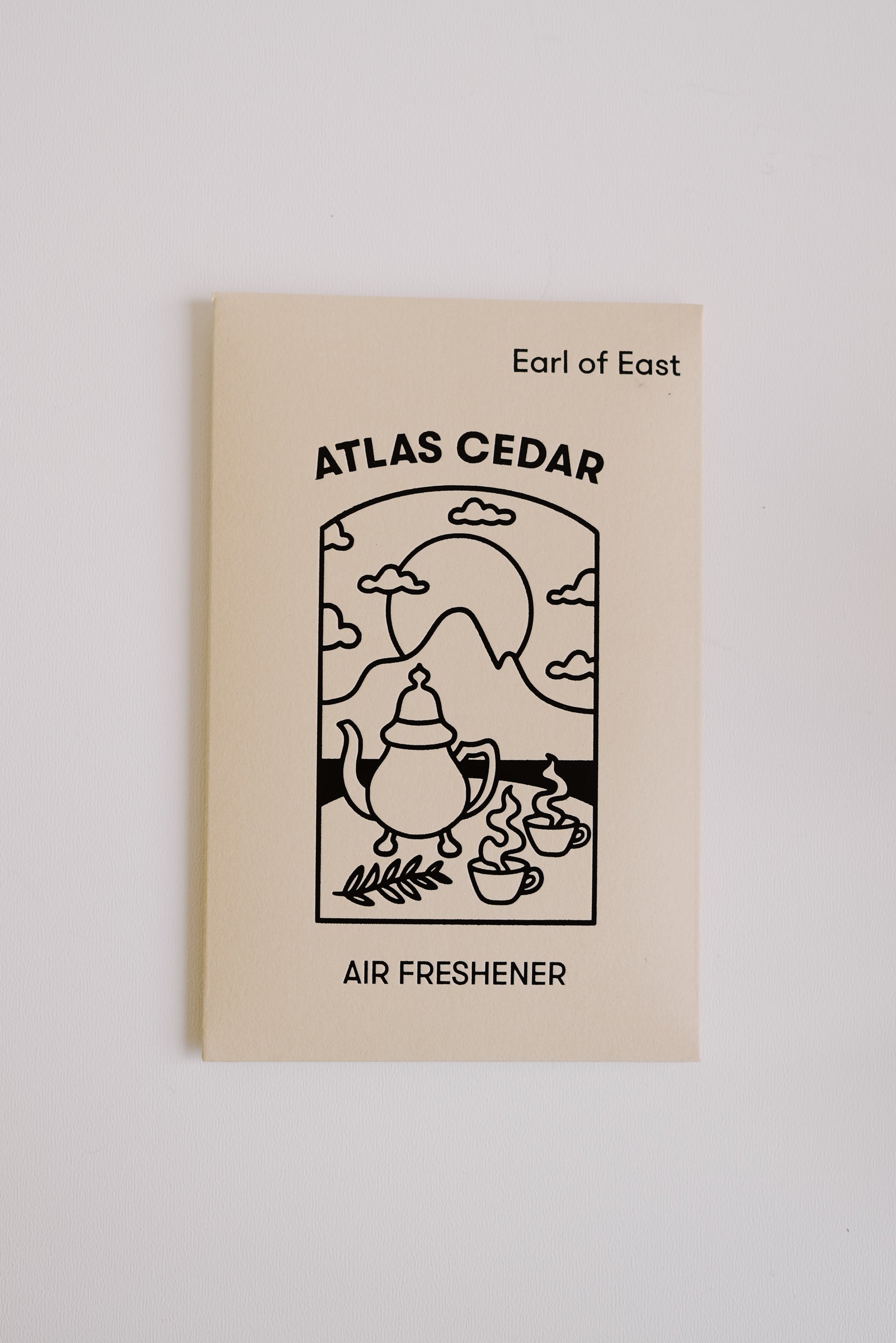 air freshener - atlas cedar - collab zürich