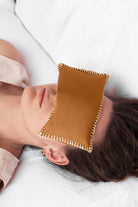 Eye Pillow - RAHA Hbik - Cognac - collab zürich