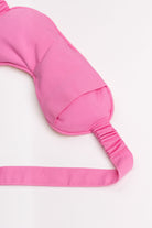 Eye Mask - RAHA - Checked - Orange / Pink - collab zürich