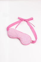 Eye Mask - RAHA - Stripes - Pink - collab zürich