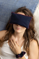 Eye Pillow - RAHA Hbik - Marine - collab zürich