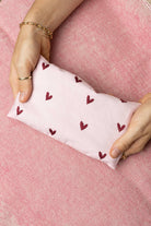 Eye Pillow - RAHA Hearts - Rose - collab zürich