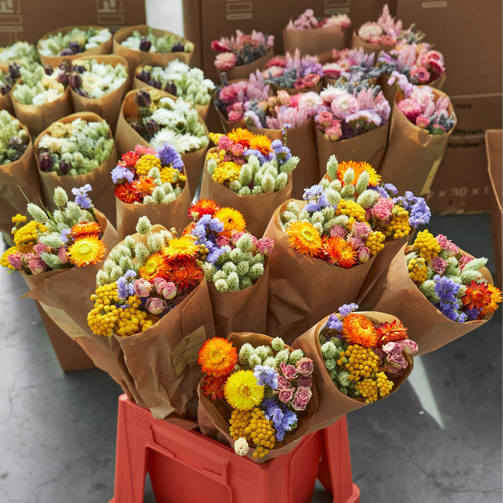 Dried Flowers - Bouquet - Seasonal Market Mix - collab zürich