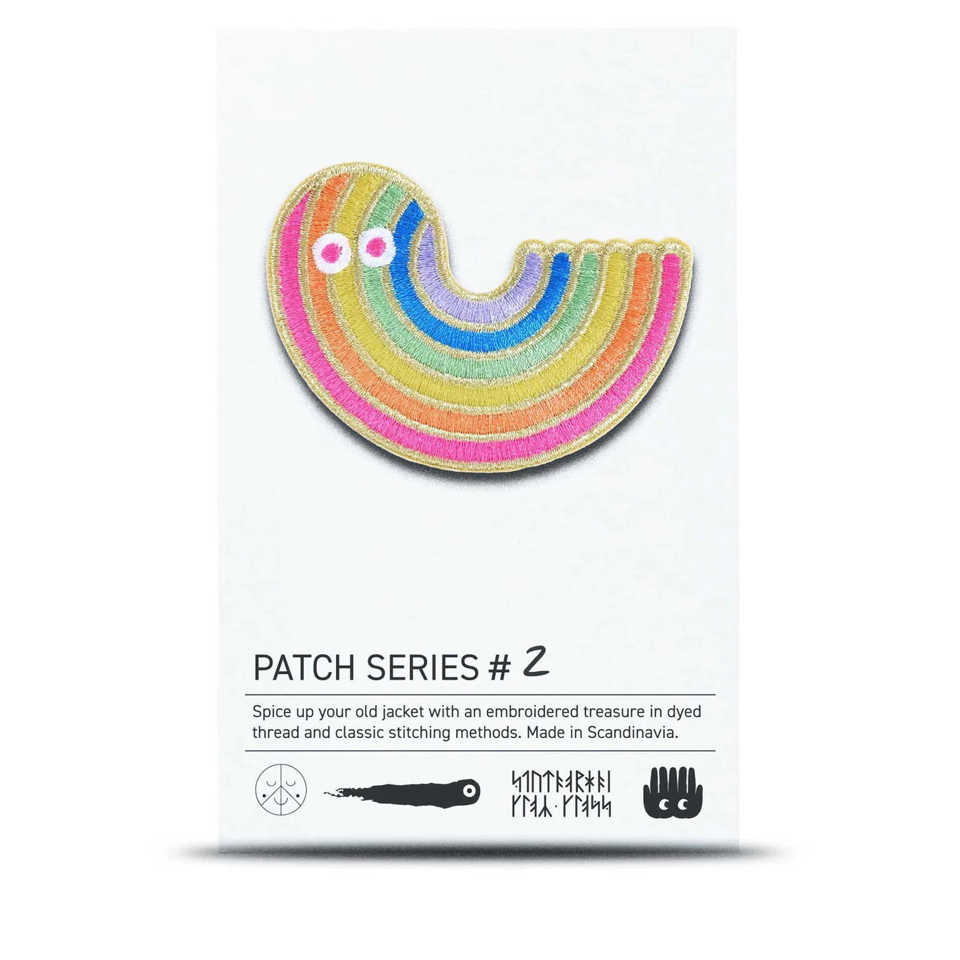 patch - flying rainbow - collab zürich