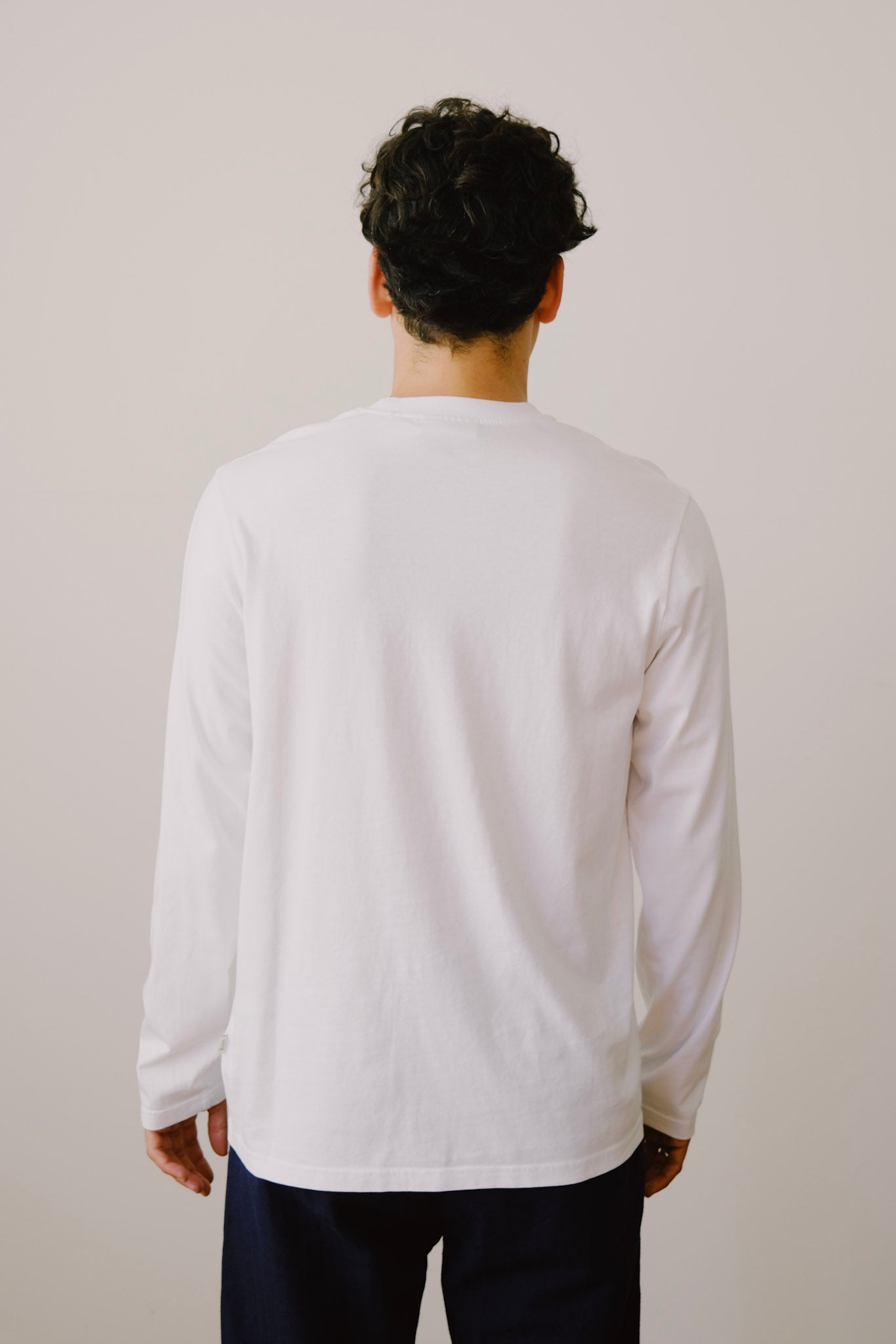 longsleeve - flower - white - collab zürich