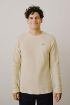 longsleeve - waffle - oat - collab zürich