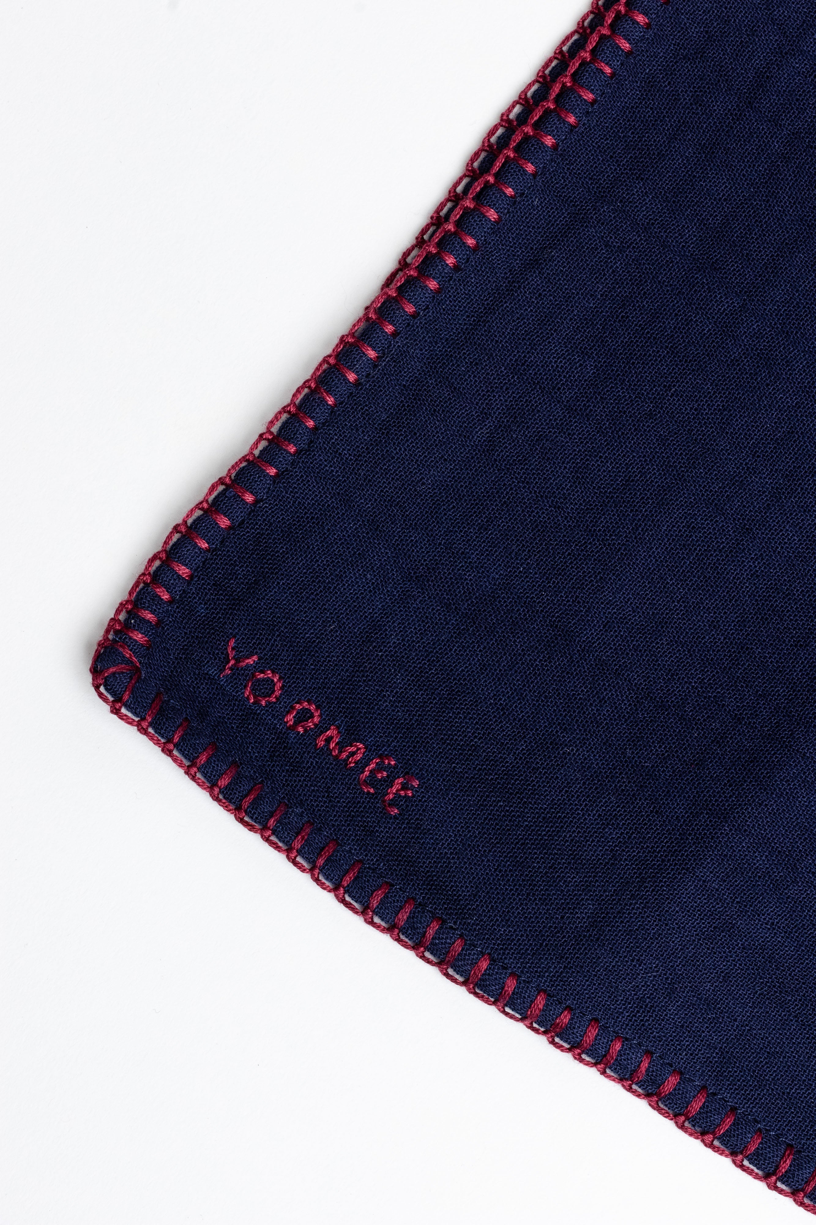 foulard - AZIZA muslin - marine - collab zürich
