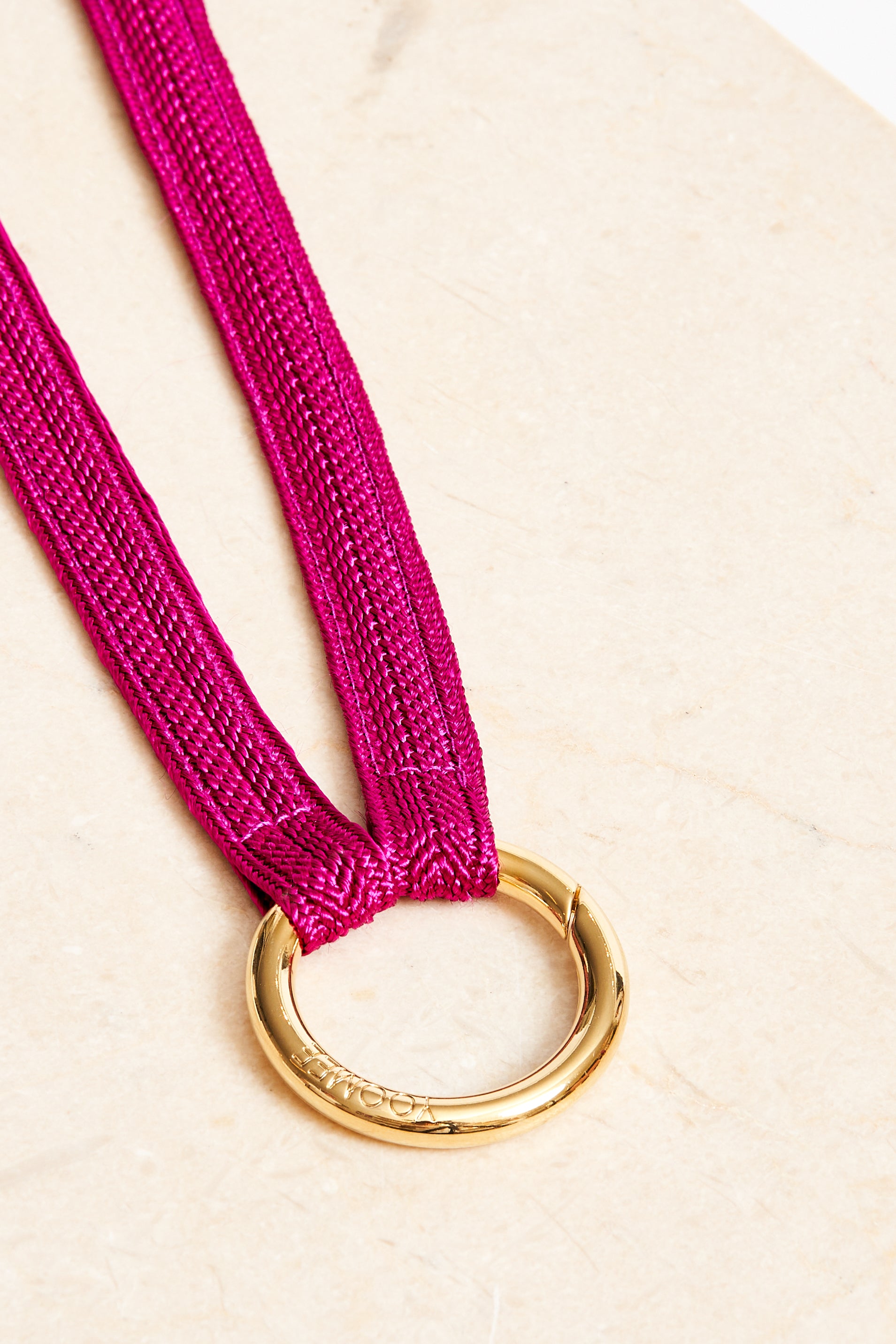 Keychain Band Mini - ZAHRA - Fuchsia - collab zürich