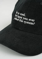 corduroy cap - f the system - collab zürich