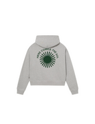 hoodie - retro sol valeria - grey - collab zürich