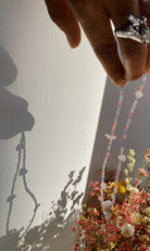 necklace - colorful beads & pearls - collab zürich