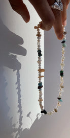 necklace - colorful beads & pearls - collab zürich