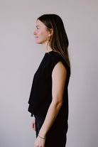 cotton t-shirt - ovar - black - collab zürich