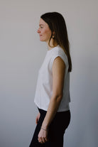 cotton t-shirt - ovar - white - collab zürich