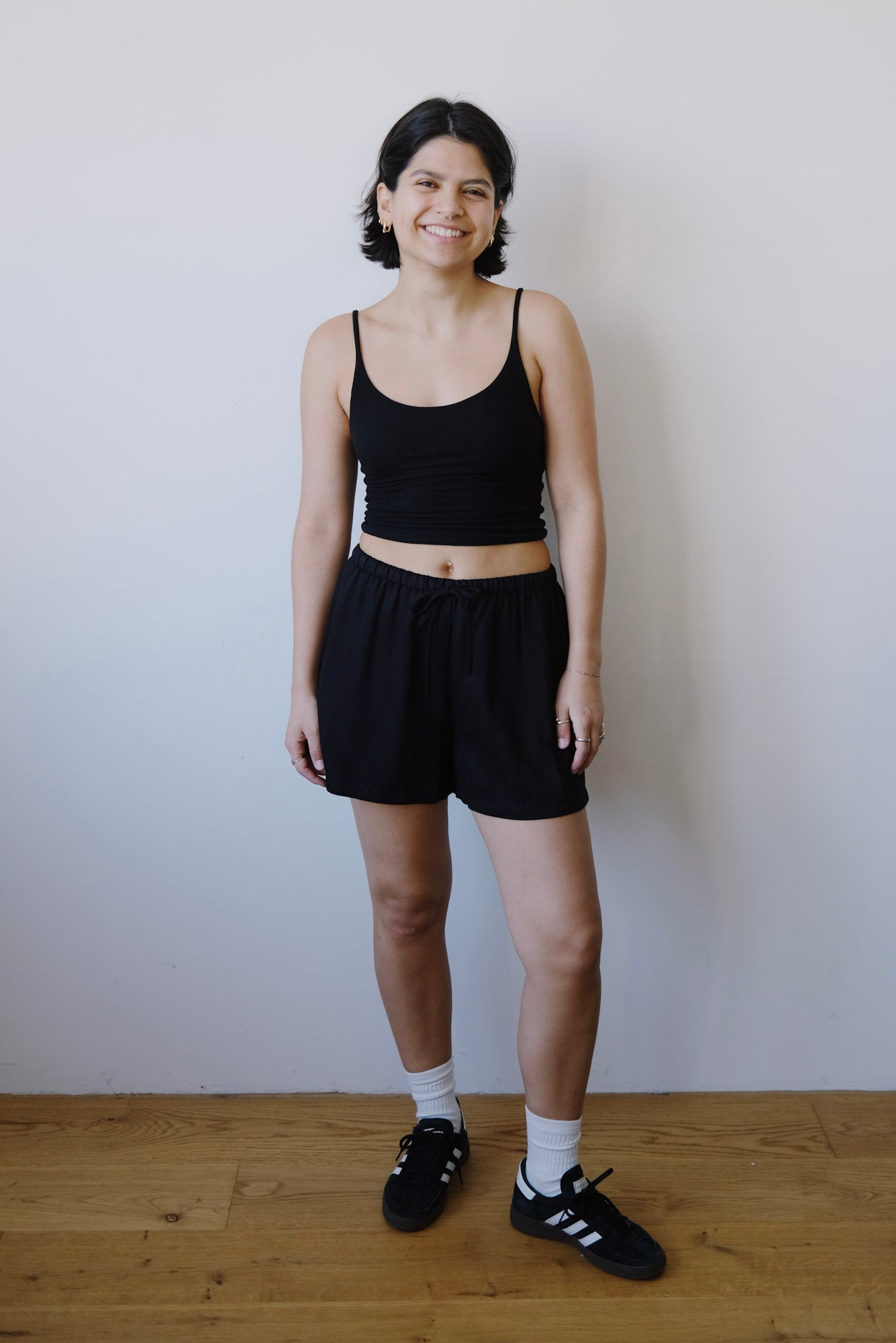 Tencel Shorts - Lov - Black - collab zürich