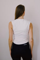 Ruffle Top - Rafo - White - collab zürich