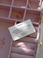 jewelry case - blush - collab zürich
