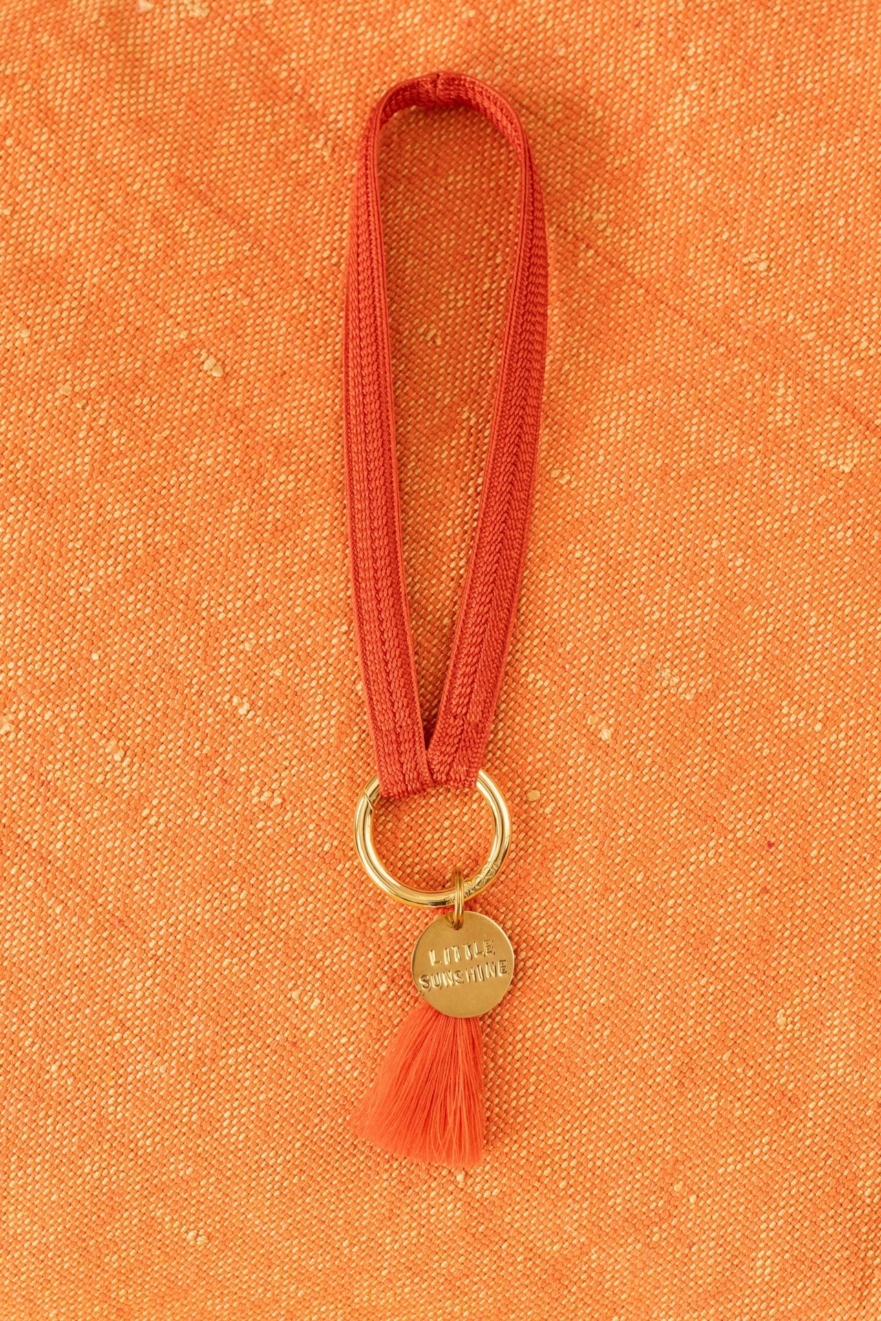 Keychain Band Mini - ZAHRA - Coral - collab zürich