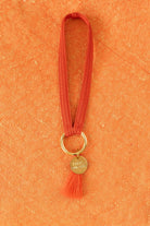 Keychain Band Mini - ZAHRA - Coral - collab zürich