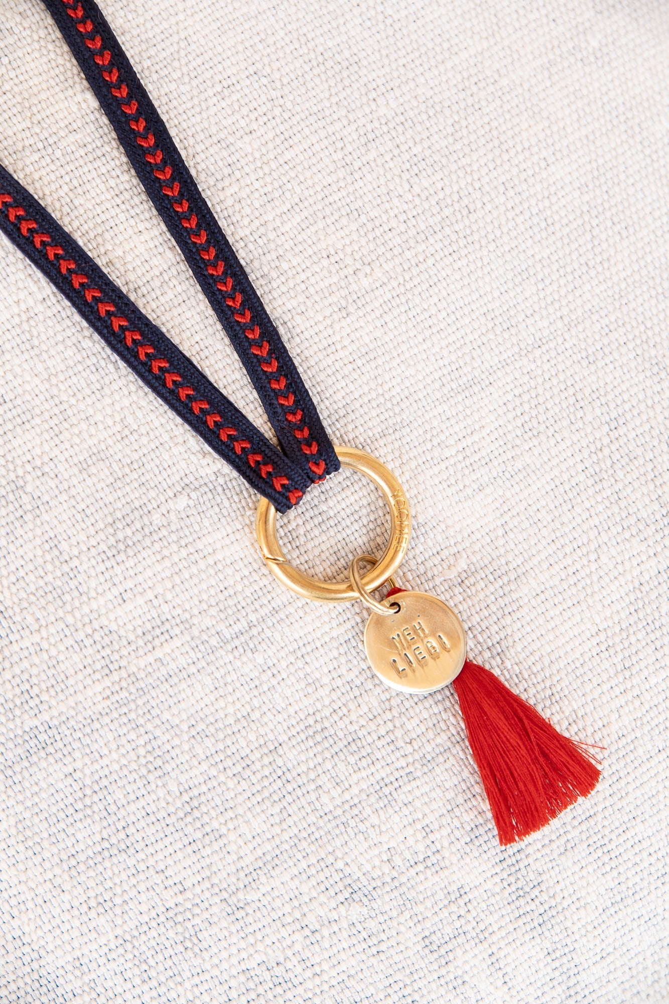 keychain band - ZAHRA - love - collab zürich