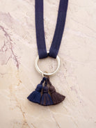 Tassel Trio - SHOUSHA - Marine, mocca, nightingale - collab zürich