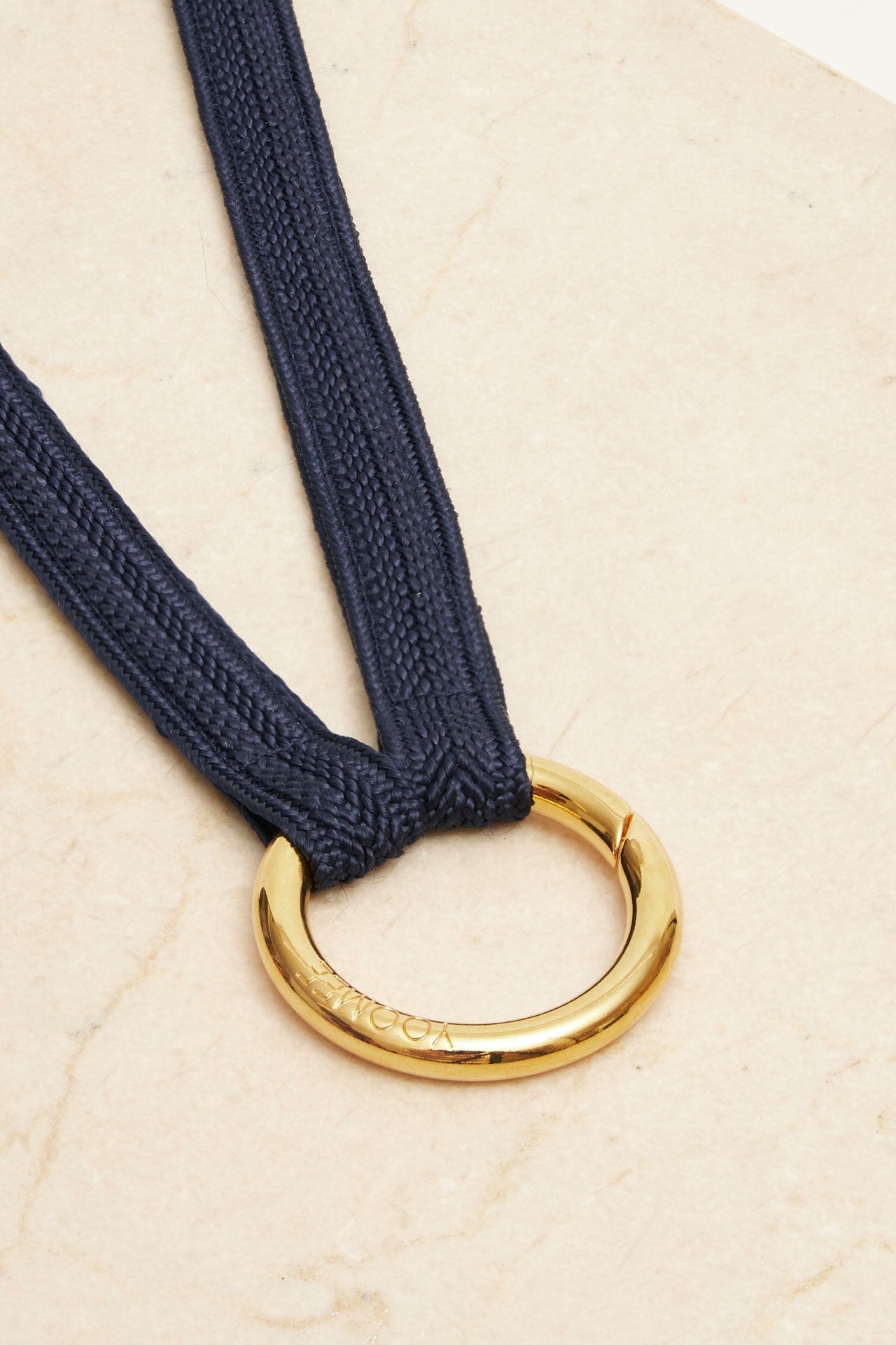 keychain band - ZAHRA - marine - collab zürich