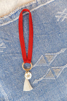 keychain band - ZAHRA mini - scarlet red - collab zürich