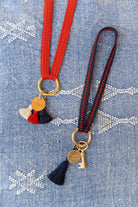 Keychain Band - ZAHRA - Scarlet Red - collab zürich