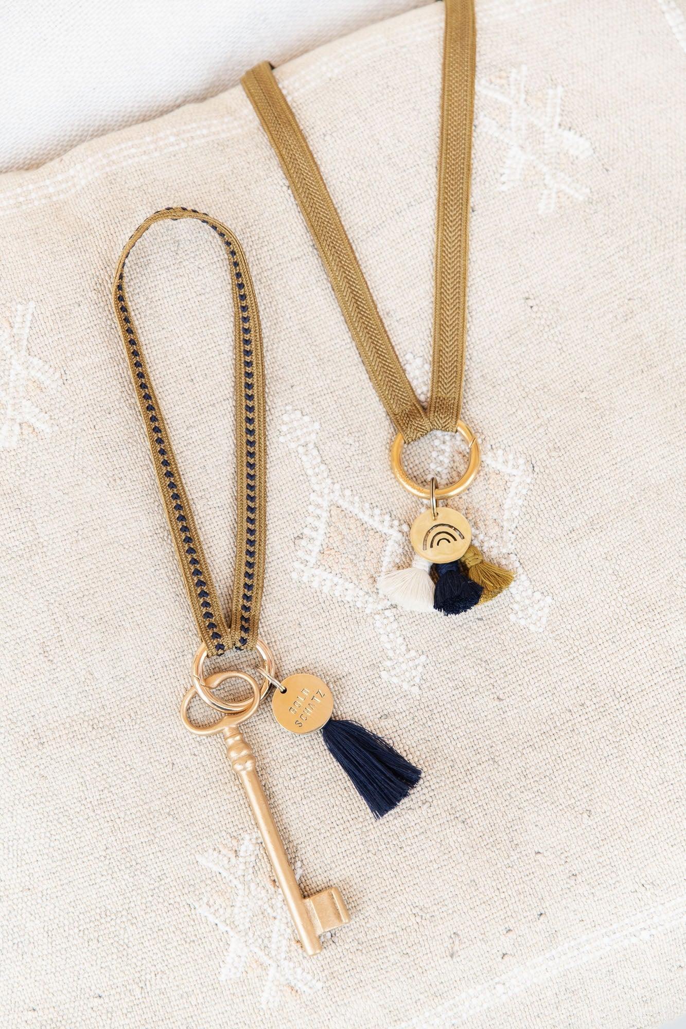 keychain band - ZAHRA mini - olive tree - collab zürich