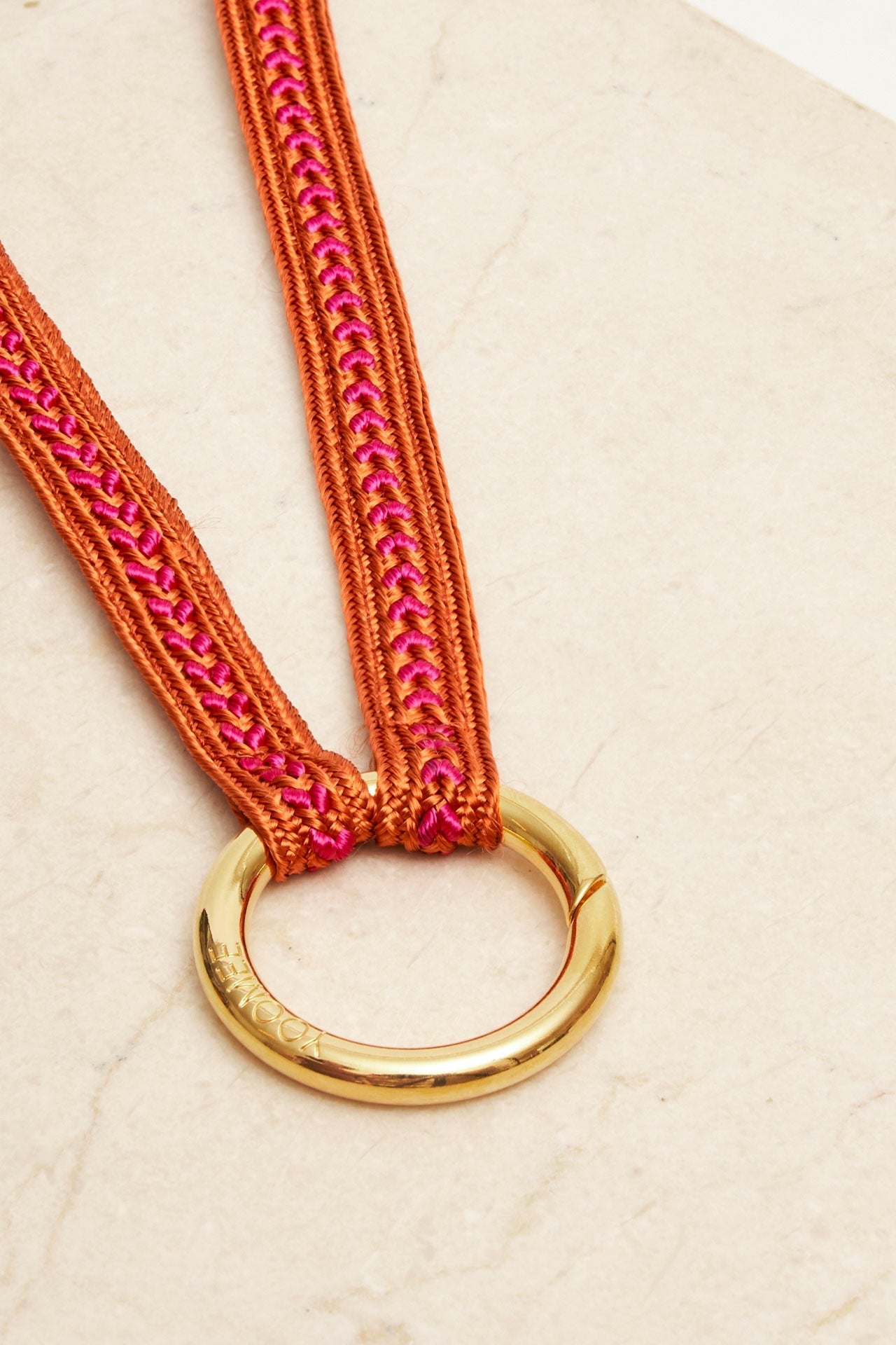 keychain band - ZAHRA mini - pumpkin love - collab zürich