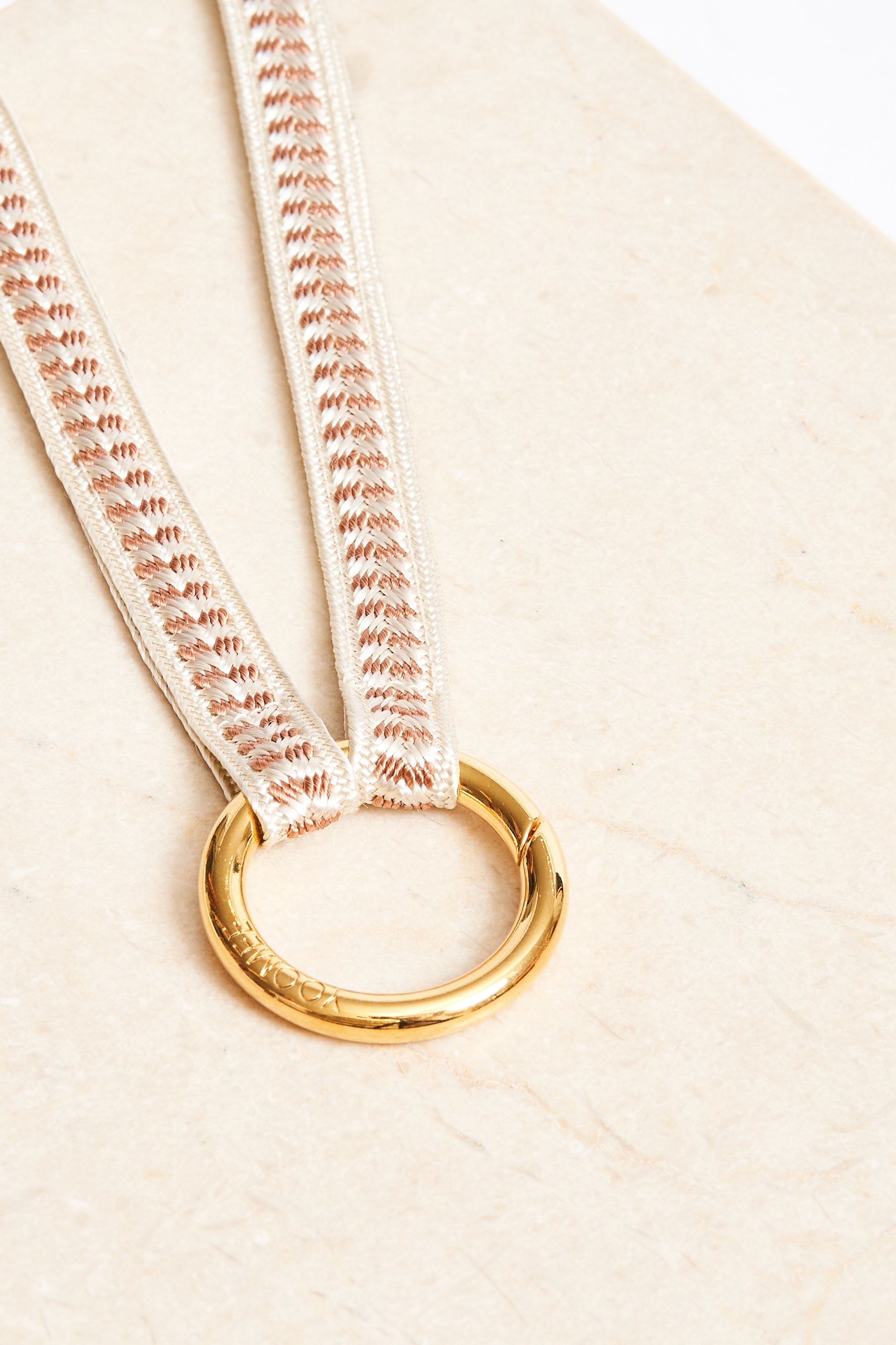 Keychain Band - ZAHRA - Shell - collab zürich