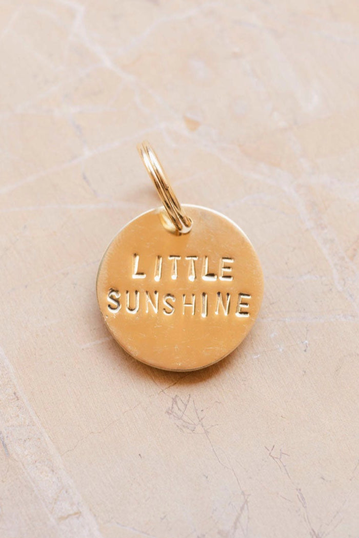 key tag - mini - little sunshine - collab zürich